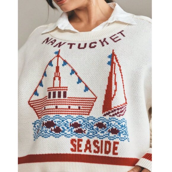 Autumn in Posh C 🍁 | Euro Style The Massachusetts Seaside Sweater - Picture 10 of 10